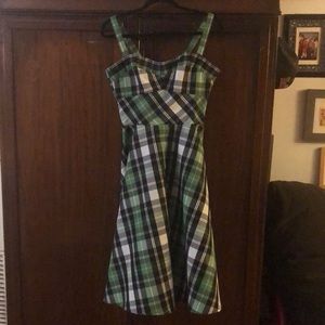 Pinup Girl Clothing: Laura Byrnes plaid dress